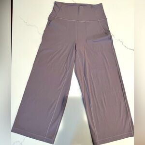 Lululemon Align Wide Leg Crop in Violet Verbena